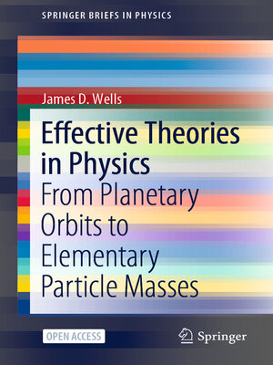 cover image of Effective Theories in Physics
